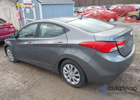2012 Hyundai Elantra Gls z USA, uszkodzony, nr VIN 5NPDH4AE9CH141927